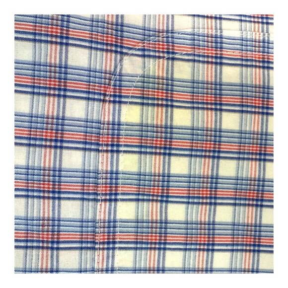 Wrangler George Strait XL Plaid Short Sleeve Button-Up Western Cowboy Shirt READ - Picture 5 of 6